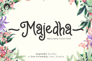 AL Majedha: Elegant Display Font for Handmade Labels & Invitations