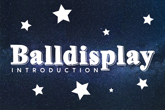 Balldisplay: A Display Font That Stands Out in Fast-Scrolling Feeds
