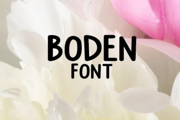 Boden Alpha: A Display Font That Makes Your Brand Feel Uniquely You