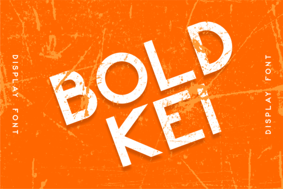Bold Kei: A Playful Display Font That Feels Like Hand-Drawn Confidence