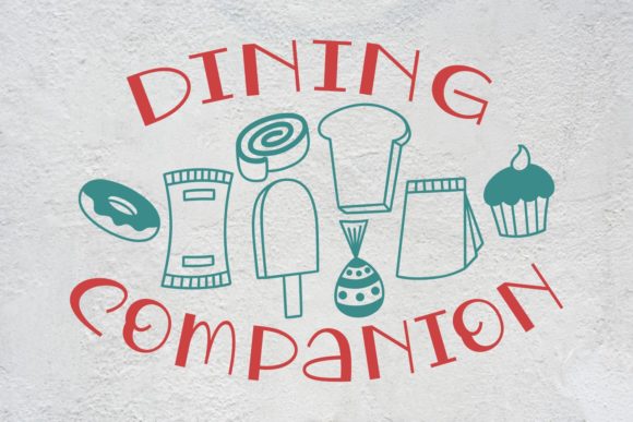 Dining Companion: A Display Font That Elevates Digital Branding