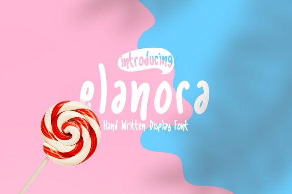 Elanora Display Font for Handmade Brands & Printables