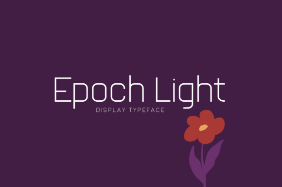 Epoch Light: A Display Font That Makes Your Brand Feel Thoughtful