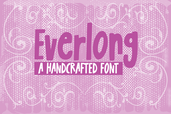 Everlong: A Handcrafted Display Font That Elevates Digital Branding