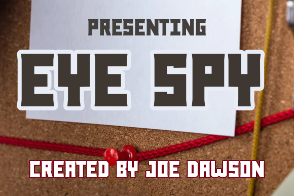 Eye Spy Display Font for Handmade & Vintage-Inspired Products
