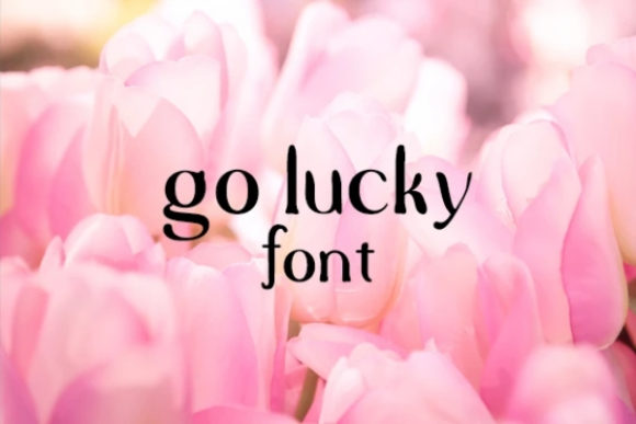 Go Lucky: A Display Font That Earns Its Name in Real Campaigns