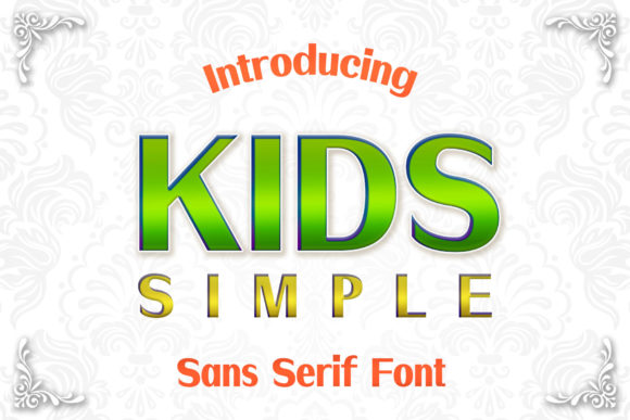 Kids Simple: A Warm, Versatile Display Font for Digital Brands