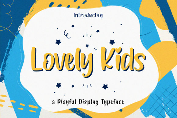 Lovely Kids: A Playful Display Font for Handmade Charm