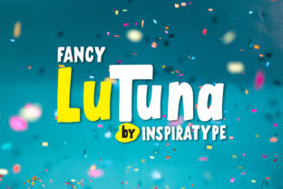 Lutuna: A Bold, Handcrafted Display Font for Makers