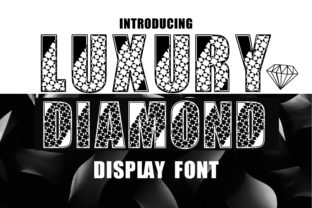 Luxury Diamond: A Display Font That Commands Attention