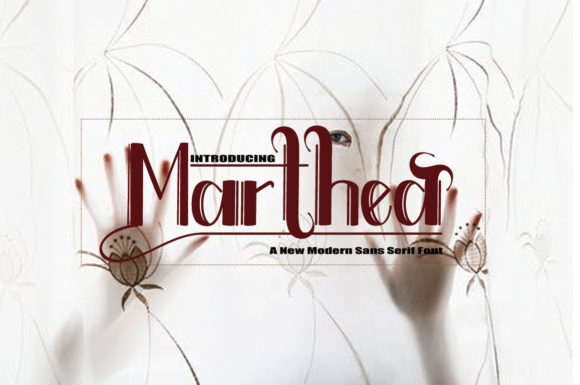 Marthea: A Modern Display Font That Elevates Digital Branding