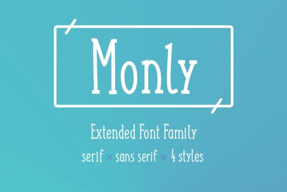 Monly: A Display Font with Quiet Confidence