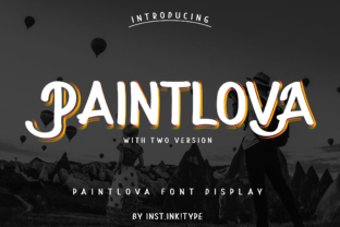PaintLova: A Friendly Display Font for Small Business Branding