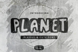 Planet: A Display Font That Makes Marketing Moments Pop