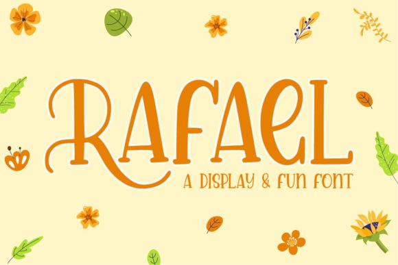 Rafael: A Bold, Elegant Display Font for Real Branding Work