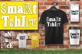 SmaRtTshIrt: A Playful Display Font for Editorial Personality