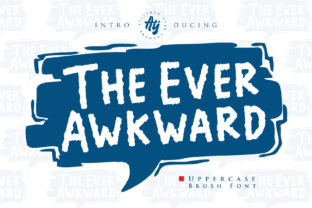 The Ever Awkward: A Display Font That Feels Human