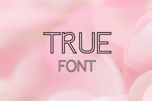 True: A Display Font That Makes Your Brand Feel Instantly Polished