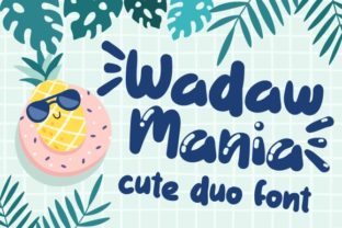 Wadaw Mania: A Display Font That Demands Attention—Wisely
