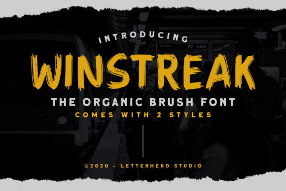 Winstreak: A Bold Display Font for Scroll-Stopping Marketing