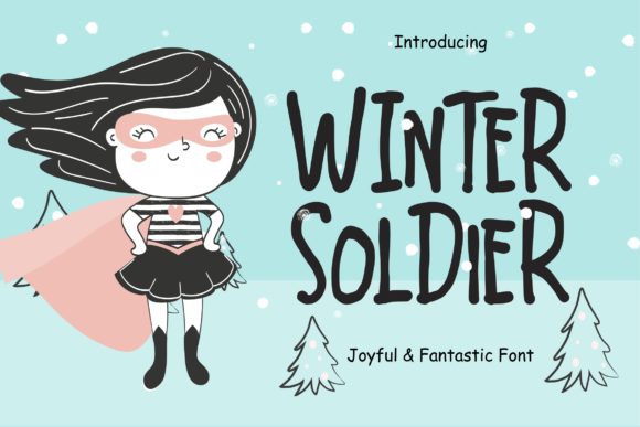 Winter Soldier Font: A Playful Display Typeface for Memorable Branding