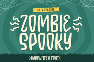 Zombie Spooky: A Halloween Display Font That Elevates Real Business Branding